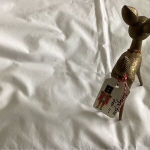 Gold Glitter Deer decor vintage 1960’s